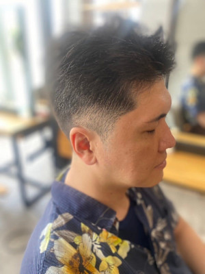 MEN'S HAIRマッシュパーマウルフカルマパーマ