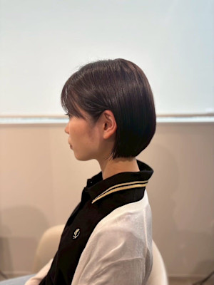 20代30代40代◎耳かけが可愛いボブヘアスタイル