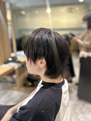 ウルフカットショートカットレイヤーカットショートボブ