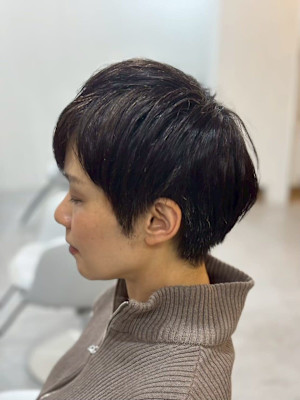 ショートカットハンサムショートベリーショート/四条大宮/烏丸