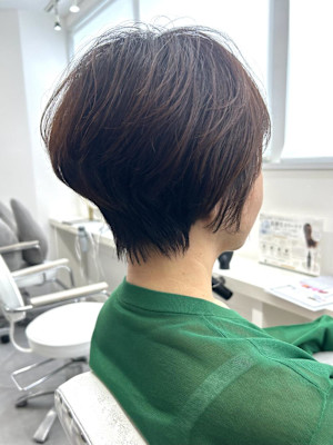 どの角度からも褒められるショート