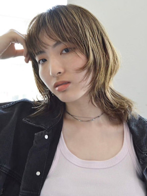 20代30代◎ウルフハイライトスタイル/四条大宮/烏丸/京都