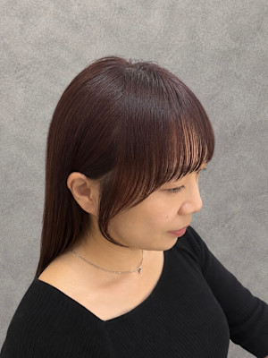 顔まわりで魅せる大人の艶ミディ☆