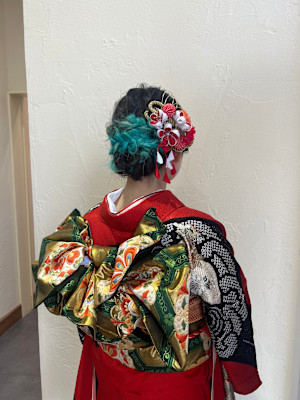 結婚式参列ヘアセット