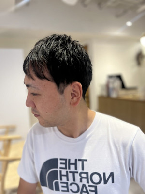 短髪マッシュツーブロック/四条大宮/烏丸/京都