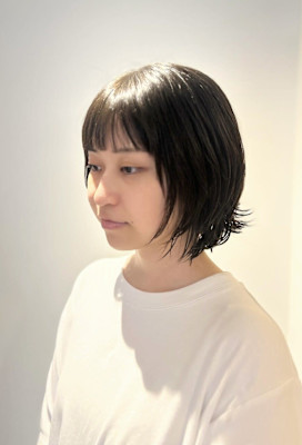 ショートカットレイヤーカットウルフカットボブショートボブ
