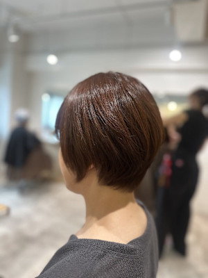 ショートカットショートボブハンサムショートショート/四条大宮