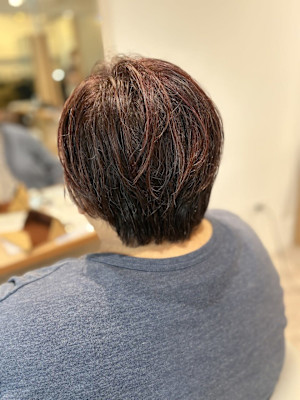 40代50代◎ショートボブショートレイヤーカット/四条大宮/