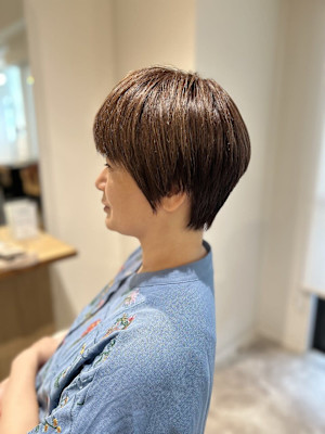 ショートカットボブショートボブハンサムショートショート