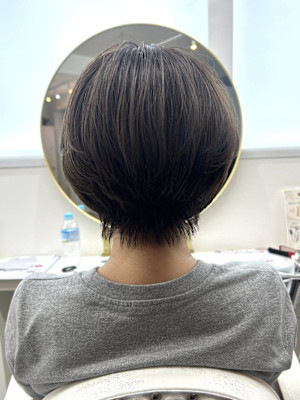 後ろ姿から褒められるショート！