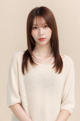 ロングレイヤー×ストレート