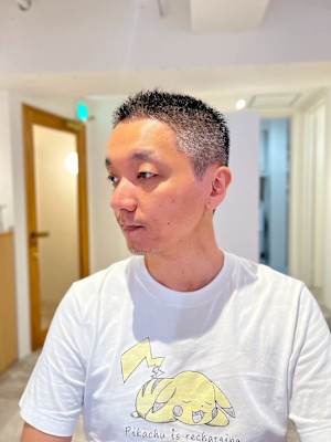 スキンフェード刈り上げ