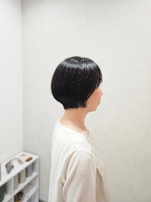 ショートは誰でも似合う♪骨格に合わせた大人ショートボブ