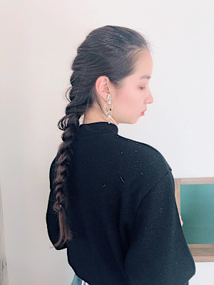 大人可愛い編みおろしアレンジ