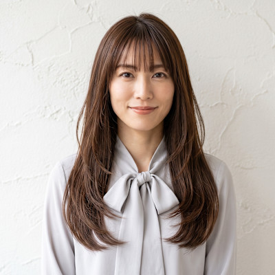 秋艶カラー×まとまる大人上品グラデーションロング