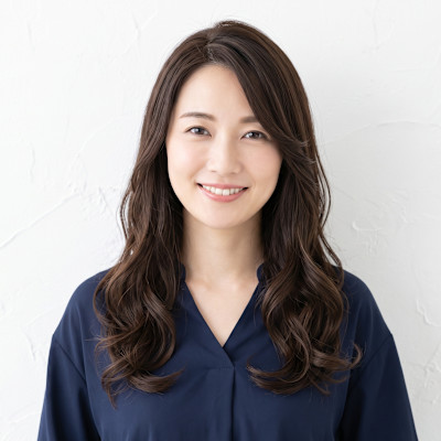 秋艶カラー×大人フェミニンレイヤーロング