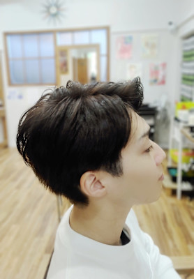 韓国風ガイルパーマ