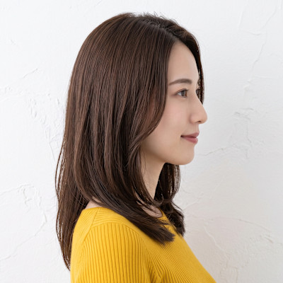 【秋の大人上品】艶髪くびれレイヤーミディ