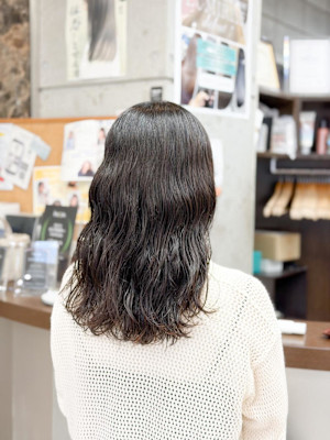 大人女性ウェーブ 
