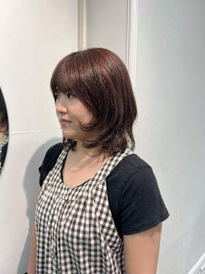 ハッシュカットでおしゃれな旬ヘアに！