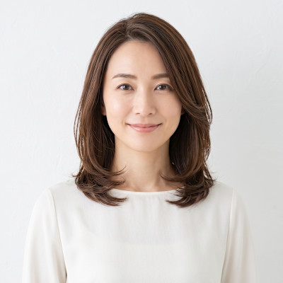 【40代】大人上品な艶ミディアムレイヤー/白髪対策