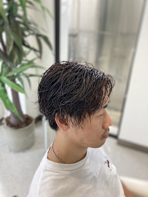 ソフトツイストパーマメンズ