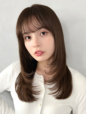 レイヤーカット/大人ミディアム/池袋/20代30代40代