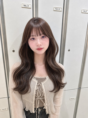 【伊勢原】イルミナカラー+髪質改善で叶える透明感オリーブ