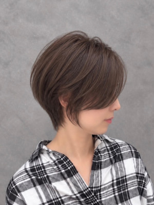 横顔まで美しい、こなれショート☆