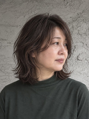 船橋・吉kici｜大人の外ハネミディアムレイヤー