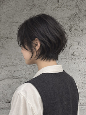 船橋・吉kici｜襟足がきれいな丸みショート
