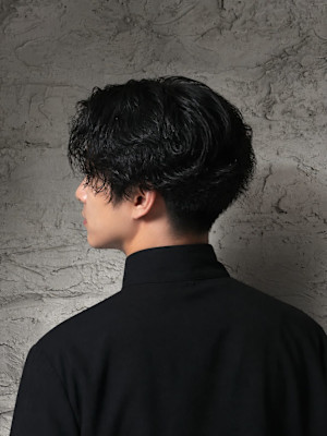 船橋・吉kici｜メンズの黒髪ウェーブショート