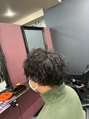 メンズパーマスタイル