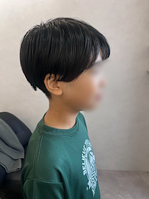 小学生男の子カット／キッズマッシュで清潔感