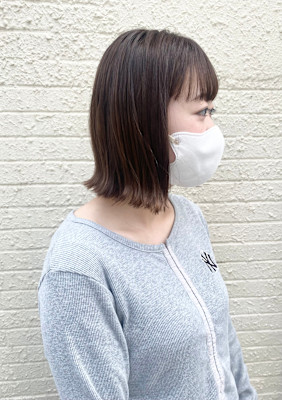 【morio成増/一戸】大人かわいい外ハネボブ