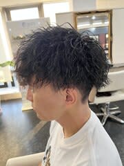 メンズパーマスタイル