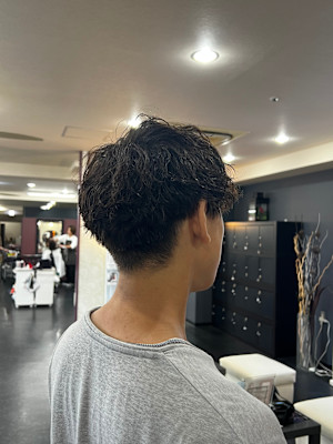 メンズパーマスタイル