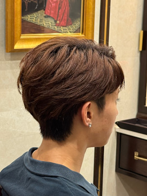 大宮センターパートニュアンスパーマ韓国風メンズヘア
