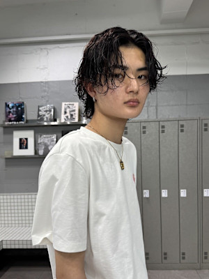 外国人風サーフカールミディアム