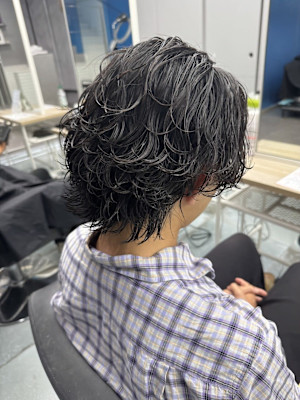 外国人風サーフカールミディアム