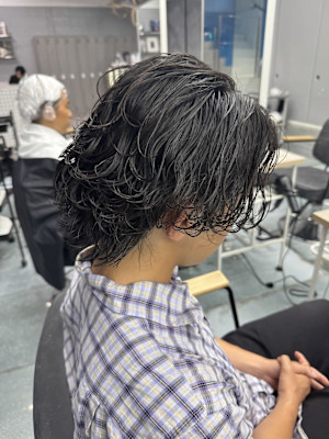 外国人風サーフカールミディアム