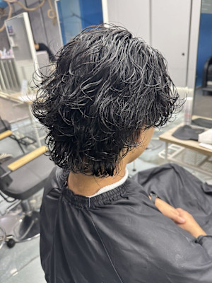 外国人風サーフカールミディアム