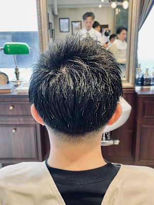 【20代 男性】ショートツーブロック