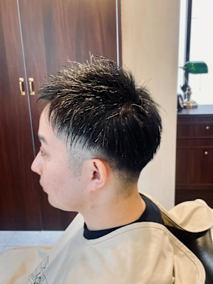 【20代 男性】ショートツーブロック