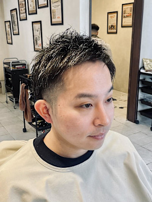 【20代 男性】ショートツーブロック