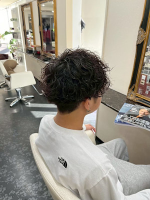 メンズパーマスタイル