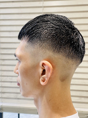 クロップスタイルメンズカット