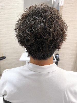 夏ツイストパーマ