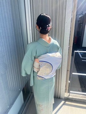 訪問着着付け