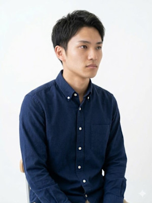 ツーブロックショートカルマヘアスリックバックジェットフェード